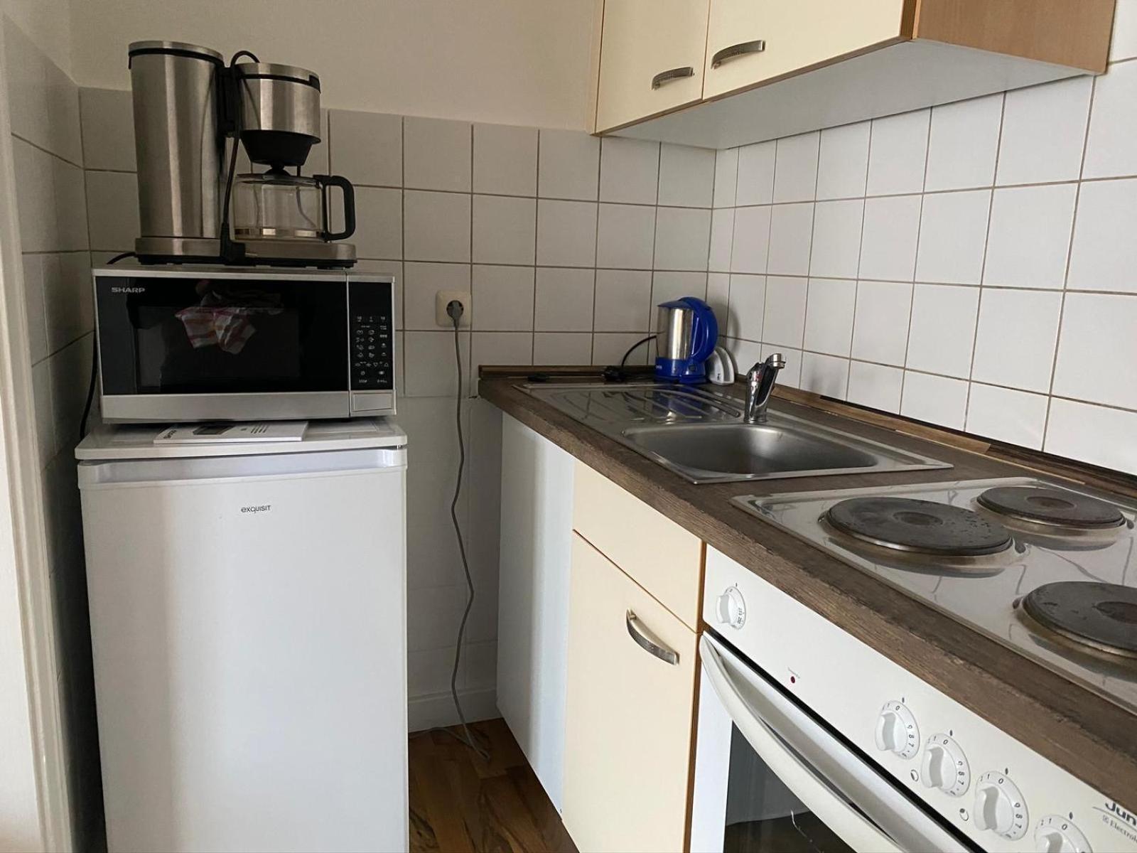 1,5-Zimmer Apartment Mit Balkon Am Hauptbahnhof Neumünster Exteriér fotografie