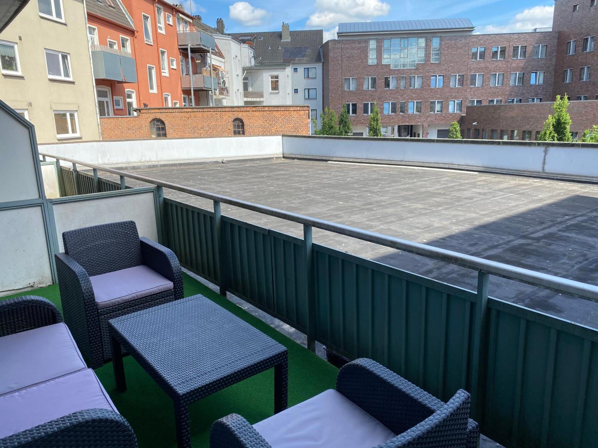 1,5-Zimmer Apartment Mit Balkon Am Hauptbahnhof Neumünster Exteriér fotografie